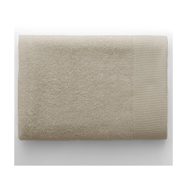 Asciugamano tipo terry beige in cotone 70x140 cm Amari – Restilo-image-3