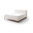 Letto matrimoniale imbottito beige rete non inclusa 160x200 cm Matera – Meise Möbel