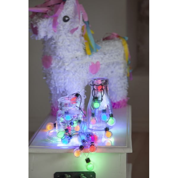 Catena luminosa a LED Gocce di rugiada, lunghezza 2,85 m Duoglobe - Star Trading-image-1