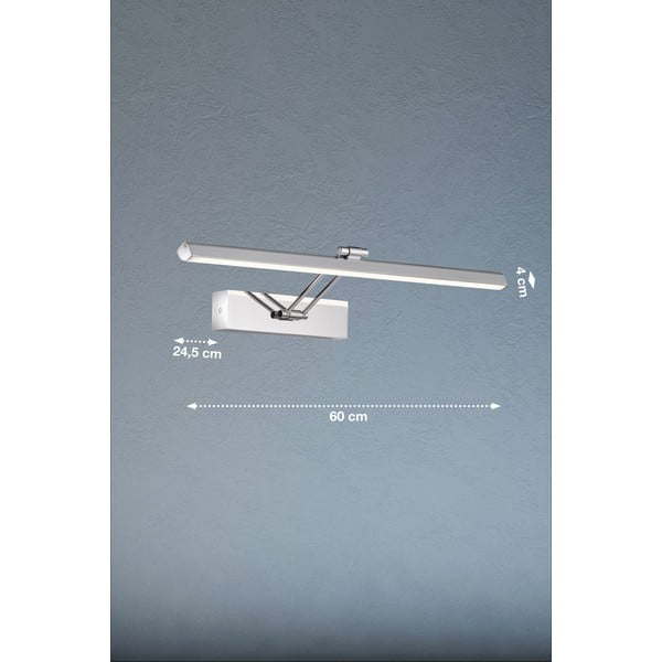 Lampada da parete a LED in argento Baabe - Fischer & Honsel-image-3