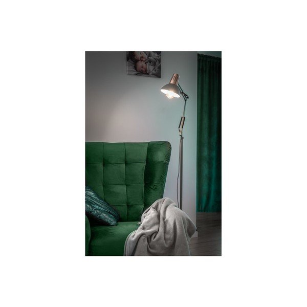 Lampada da terra grigia con paralume in metallo Artemia F - GTV-image-2