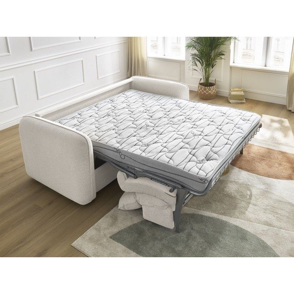 Divano bianco 216 cm Achille – Bobochic Paris-image-1