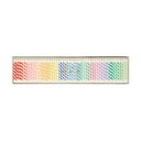 Candele per torta in set da 50 pezzi Rainbow Striped Mini - Meri Meri