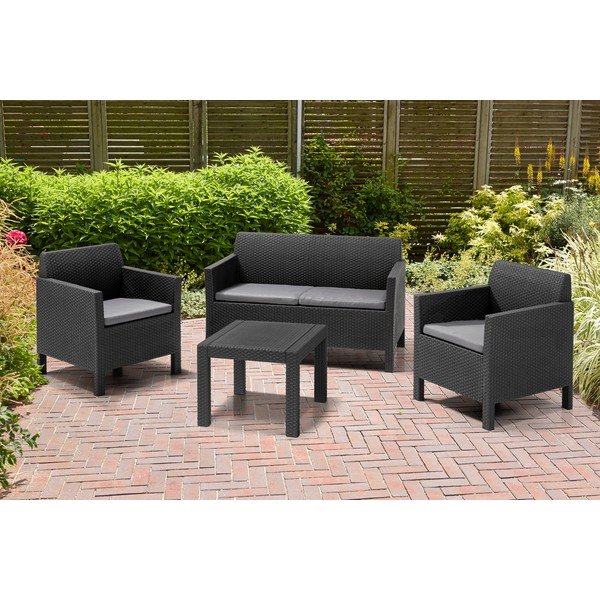 Tavolino da giardino 59x59 cm Orlando - Keter-image-3