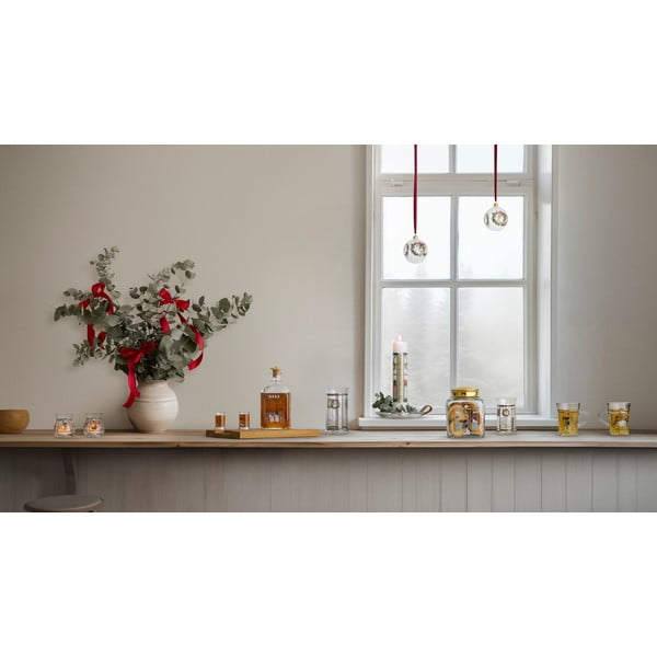 Candela con motivo natalizio combustione 56 h Holmegaard Christmas - Holmegaard-image-3