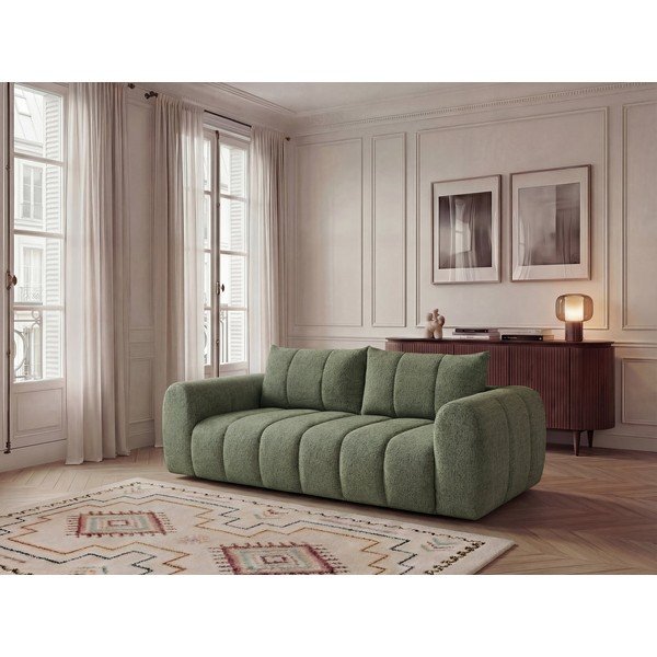Divano verde 242 cm Nesty – Bobochic Paris-image-1