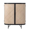 Armadietto di colore naturale in bambù 92x105x36,5 cm Ember – Bloomingville