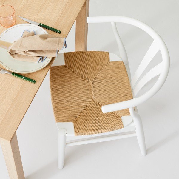 Sedia da pranzo in legno di faggio bianco Findahl di Hammel Freja - Hammel Furniture-image-1