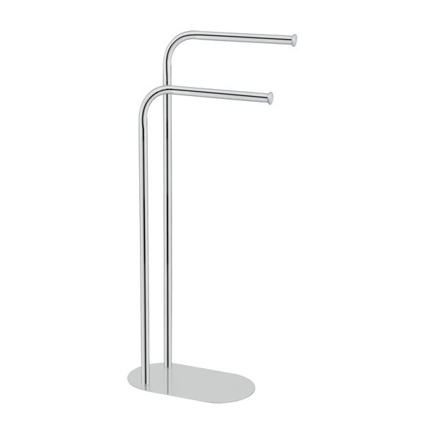 Stand portasciugamani color argento lucido in acciaio inox Levante – Wenko