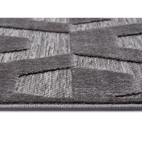 Tappeto antracite 200x285 cm Iconic Hexa - Hanse Home-image-2
