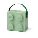 Contenitore verde chiaro con maniglia - LEGO®