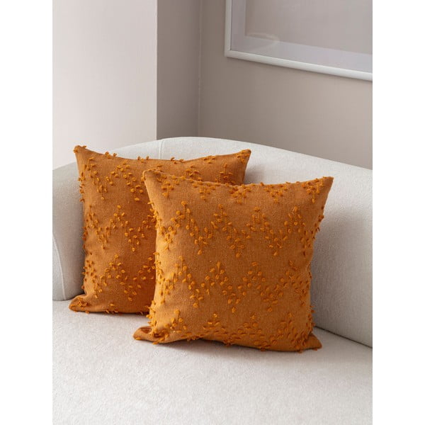 Federe decorative in set 2 pz 43x43 cm Tuffet – Mioli Decor-image-1