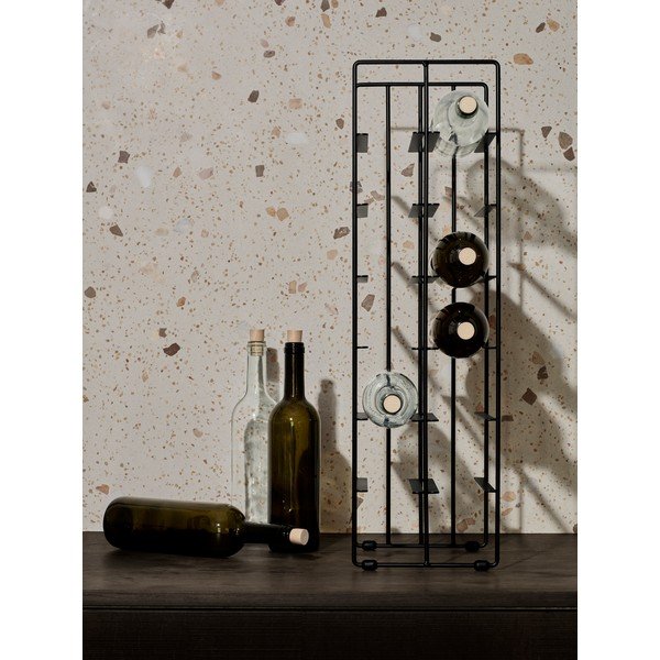Portabottiglie nero , 12 bottiglie - Blomus-image-1