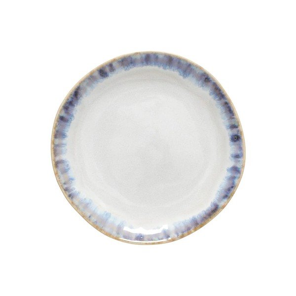 Piatto da dolce bianco/blu in gres ø 15 cm Brisa – Costa Nova