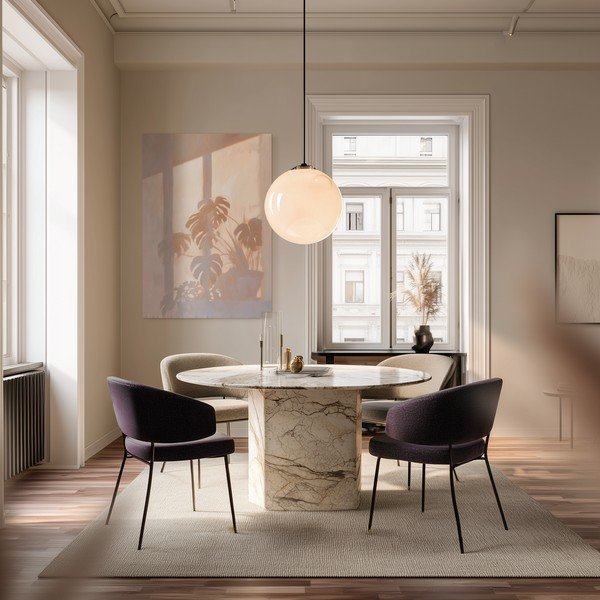 Dipinto stampato dipinto su tela 70x100 cm Sunlit – Styler-image-1