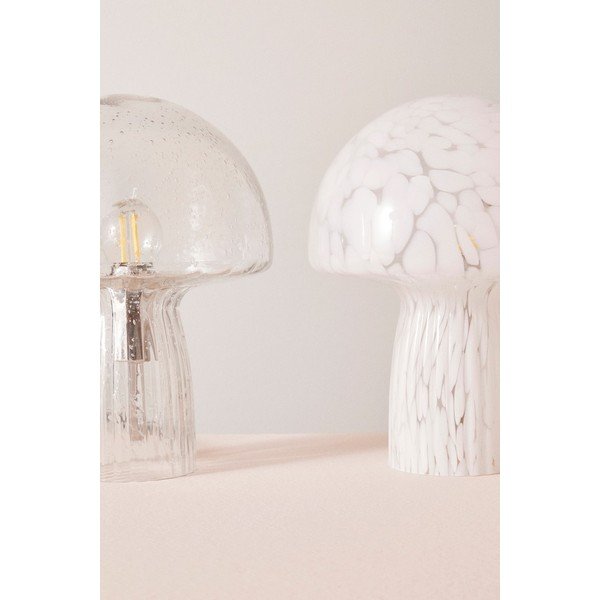 Lampada da tavolo bianca (altezza totale 25,5 cm) Carysa – Yes Everyday-image-2