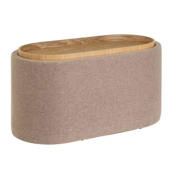 Poggiapiedi beige - Casa Selección-image-2