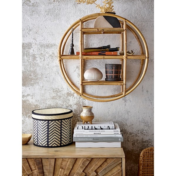 Vasi in terracotta nera/beige dipinti a mano in set di 3 pezzi Nezha - Bloomingville-image-1