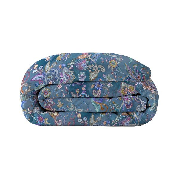 Copriletto blu per letto matrimoniale Uthred, 270 x 250 cm - Ethere