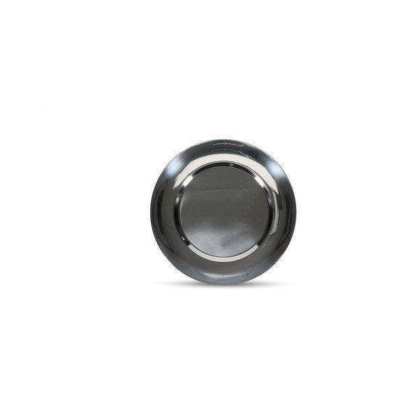 Piatto argentato in acciaio inox ø 26 cm Oryn – S|P Collection-image-1