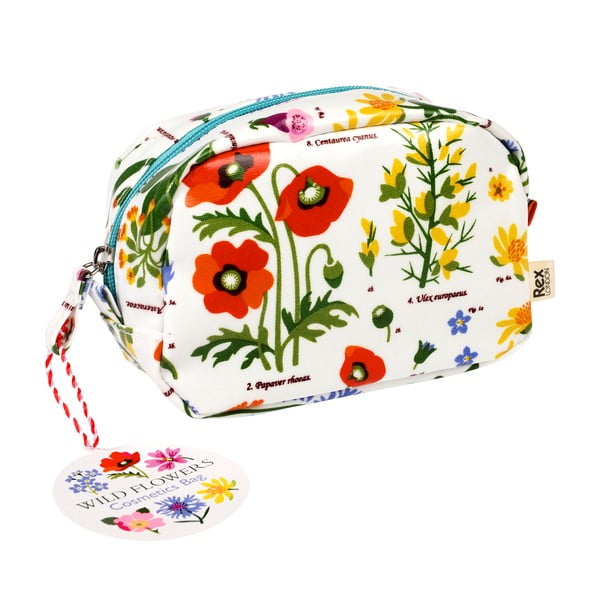 Borsa per cosmetici Wild Flowers - Rex London-image-2