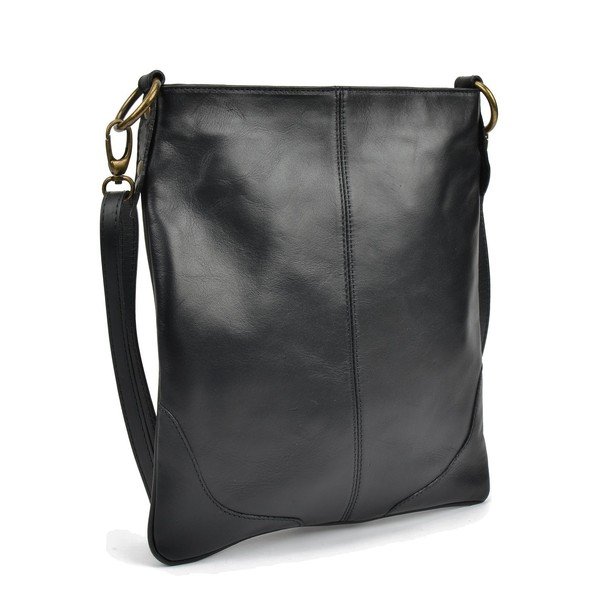 Borsa in pelle nera Mangotti Pasca - Mangotti Bags-image-2
