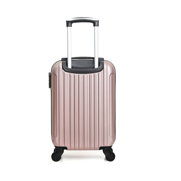 Valigia trolley rosa Margo, 37 l - Bluestar-image-4