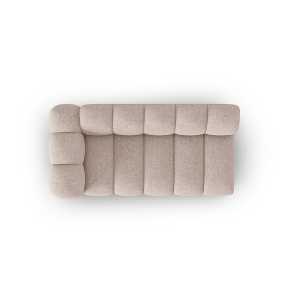 Divano componibile beige (con penisola a sinistra) Lupine – Micadoni Home-image-3