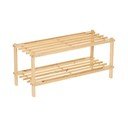 Scarpiera in legno di abete in colore naturale Natural Way - Casa Selección