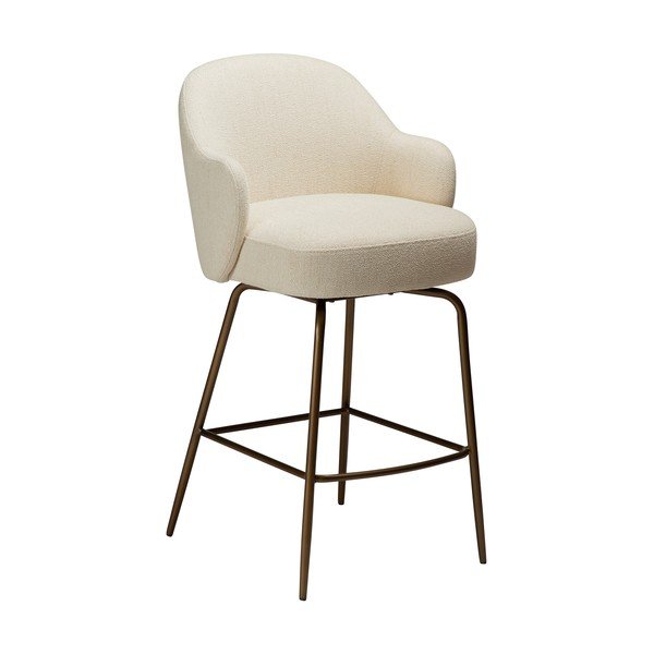 Sgabello da bar beige girevole (altezza della seduta 70 cm) Bae – DAN-FORM Denmark
