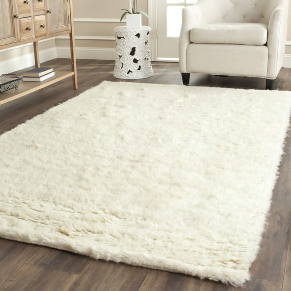 Tappeto in lana bianca Pure Light, 170 x 240 cm - Royal Dream