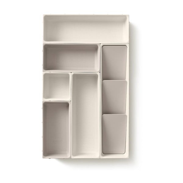 Organizzatori per bagno beige in set da 7 Viva - Joseph Joseph