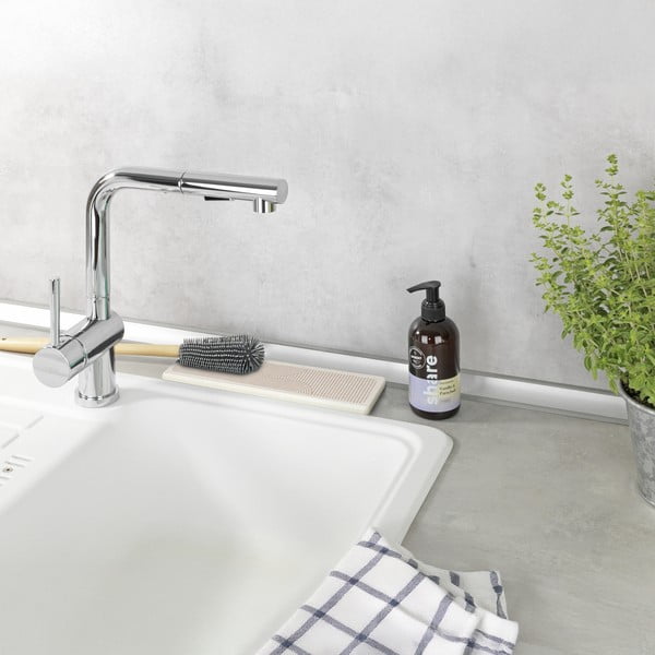 Tappetino scolapiatti beige in diatomite 30x8 cm Damon – Wenko-image-1