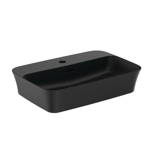 Lavabo in ceramica nera opaca 55x38 cm Ipalyss - Ideal Standard