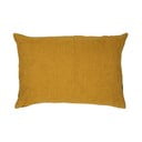 Cuscino giallo ad alto contenuto di cotone Klara, 40 x 60 cm - Södahl