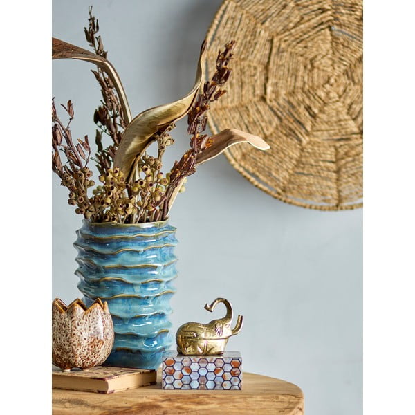 Scatola decorativa in poliresina 13x10x5 cm Domino - Bloomingville-image-1