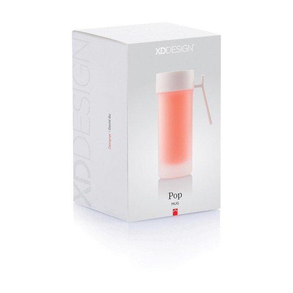 Oranžový termohrnek XD Design Pop, 275 ml-image-1