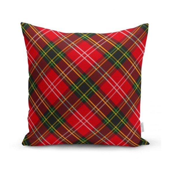 Set di 4 federe natalizie e runner da tavola Nordic Knit - Minimalist Cushion Covers-image-1