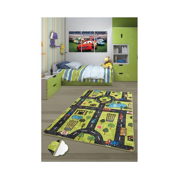 Tappeto per bambini , 140 x 190 cm Green City - Conceptum Hypnose-image-2