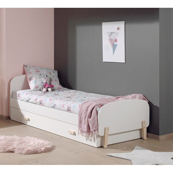 Letto bianco per bambini , 90 x 200 cm Kiddy - Vipack-image-3