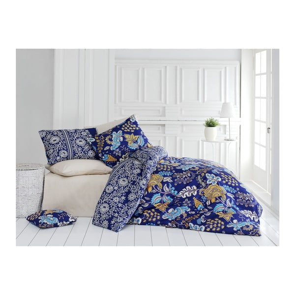 Povlečení s prostěradlem na dvoulůžko Brave, 200 x 220 cm