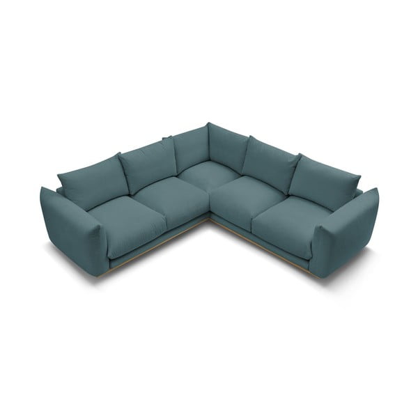 Divano angolare blu Ernest – Bobochic Paris-image-4