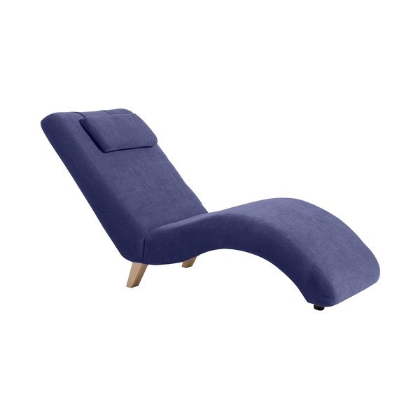 Lettino Norris Velor blu scuro - Max Winzer