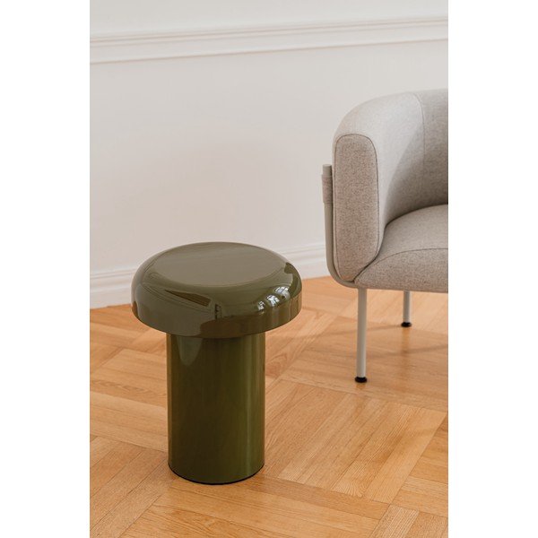 Tavolino rotondo in acciaio ø 40 cm Miko – noo.ma-image-1