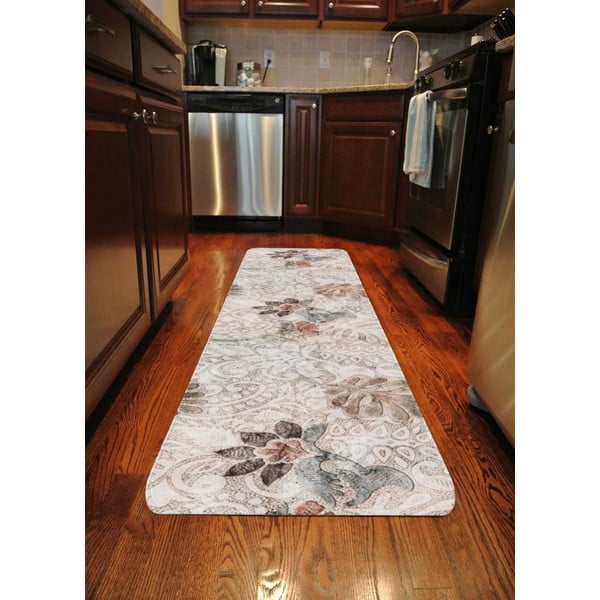 Passatoia beige lavabile 58x240 cm Vintage Garden – Oyo Concept-image-3