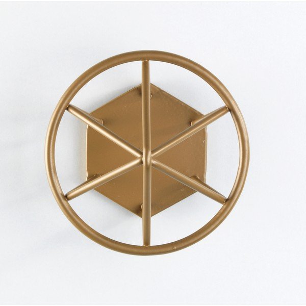 Gancio da parete in oro Menton - Wenko-image-1