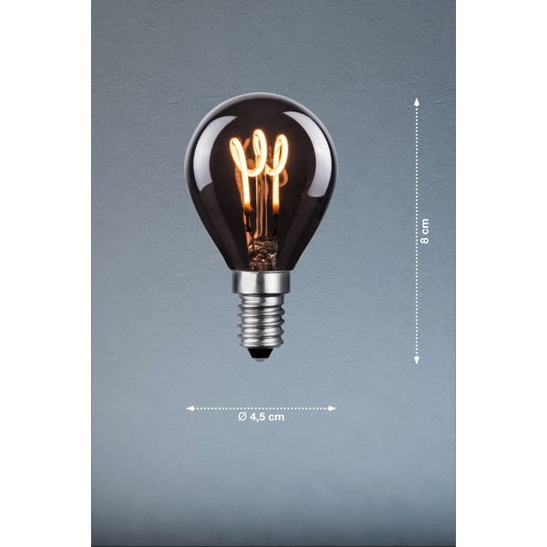 Lampadina a filamento caldo E14, 2 W Elegance - Fischer & Honsel-image-2