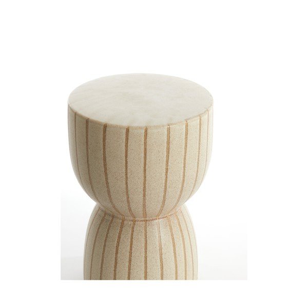 Tavolino rotondo in ceramica ø 28,5 cm Finca - Light & Living-image-2