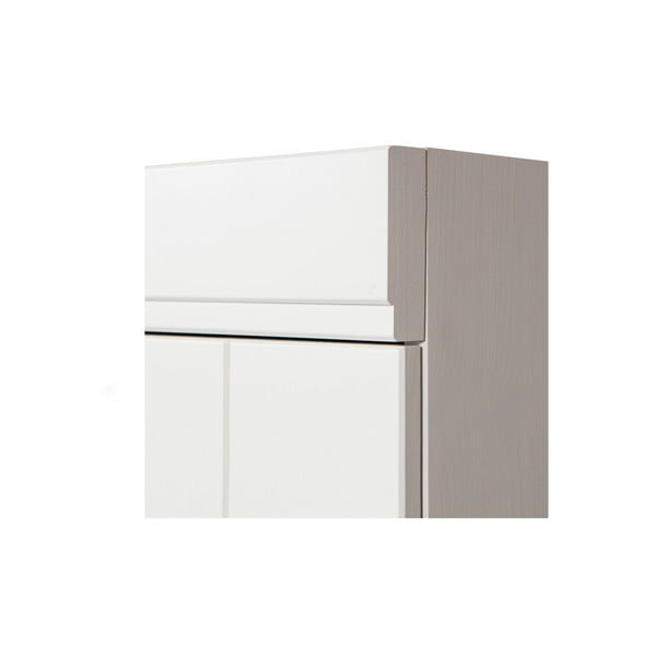 Armadio in pino bianco 77x175 cm Connect - WOOOD-image-4