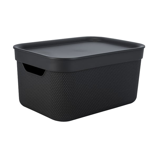 Scatola di plastica con coperchio Deco - Rotho-image-2